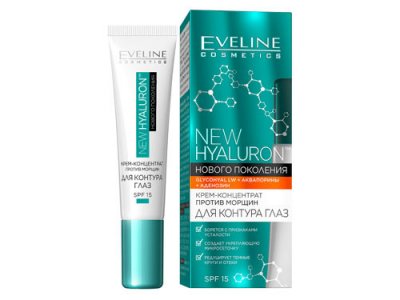 Купить eveline (эвелин) крем-концентрат для глаз против морщин new hyaluron 15мл в Заволжье