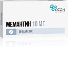 Купить мемантин, таблетки, покрытые пленочной оболочкой 10мг, 60 шт в Заволжье