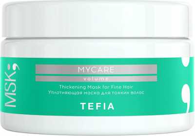Купить тефиа (tefia) mycare маска для тонких волос уплотняющая , 250мл в Заволжье