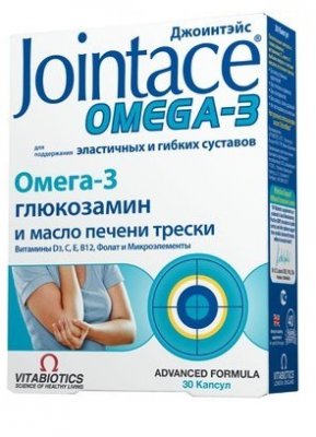 Купить jointace (джойнтэйс) омега-3 глюкозамин, капсулы 30шт бад в Заволжье