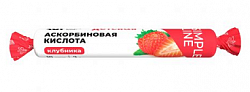 Купить аскорбиновая кислота детская с глюкозой и сахаром вкус клубники abc healthy food таблетки жевательные 10шт бад в Заволжье
