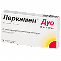 Купить леркамен дуо, таблетки, покрытые пленочной оболочкой 10мг+10мг, 28 шт в Заволжье