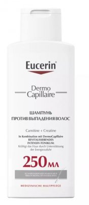Купить eucerin dermo capillaire (эуцерин) шампунь против перхоти 250 мл в Заволжье