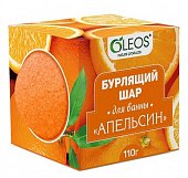 Купить oleos (олеос) шар для ванн бурлящий апельсин, 110г в Заволжье