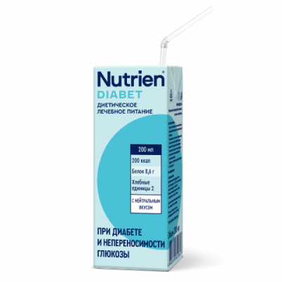 Купить нутриэн диабет стерилизованный для диетического лечебного питания с нейтральным вкусом, 200мл в Заволжье