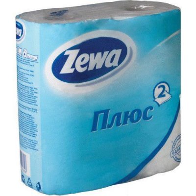 Купить зева бумага туалетная, №4 2-х слойная белая 144051-00 (sca hygiene products, германия) в Заволжье