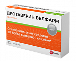 Купить дротаверин велфарм, таблетки 40мг, 30 шт в Заволжье