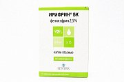 Купить ирифрин бк, капли глазные 2,5%, тюбик-капельница 0,4мл, 15 шт в Заволжье