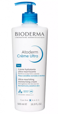 Купить bioderma atoderm (биодерма) крем для лица и тела ультра, 500мл в Заволжье