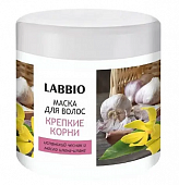 Купить labbio (лаббио) маска для волос крепкие корни испанский чеснок и масло иланг-иланга, 500мл в Заволжье