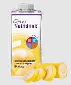 Купить nutridrink (нутридринк) смесь высококалорийная со вкусом банана, 200мл в Заволжье