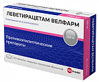 Купить леветирацетам велфарм, таблетки покрытые пленочной оболочкой 250 мг, 30 шт в Заволжье