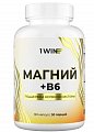 Купить магния цитрат+витамин в6 1win, капсулы массой 640мг, 120 шт бад в Заволжье