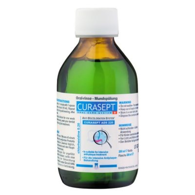 Купить курасепт (curasept) ополаскиватель 0,2% хлоргексидин 200мл в Заволжье