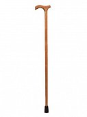 Купить трость опорная деревянная с пластмассовой ручкой конус в Заволжье