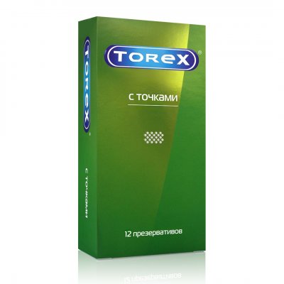 Купить презервативы торекс с точками, №12 (кит ооо, россия) в Заволжье