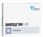 Купить винпоцетин, таблетки 5мг, 50 шт в Заволжье