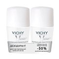 Купить vichy (виши) дезодорант шариковый 48 часов для чуствительной кожи 50мл 2 шт в Заволжье