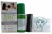 Купить дис, шампунь педикулицидный (от вшей и гнид), 100мл+расчестка и шапочка в Заволжье