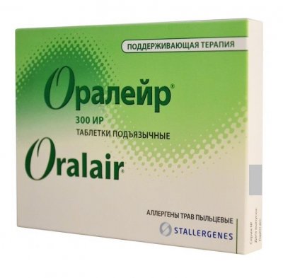 Купить оралейр, таблетки подъязычные 300ир, 30 шт от аллергии в Заволжье