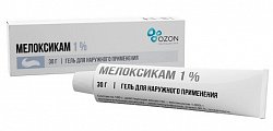 Купить мелоксикам, гель для наружного применения 1%, 30 г в Заволжье