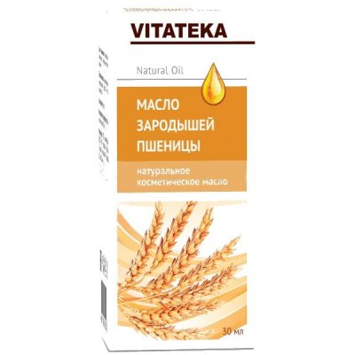 Купить vitateka (витатека) масло косметическое зародышей пшеницы, 30мл в Заволжье
