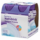 Купить nutridrink (нутридринк) компакт протеин с нейтральным вкусом 125мл, 4 шт в Заволжье