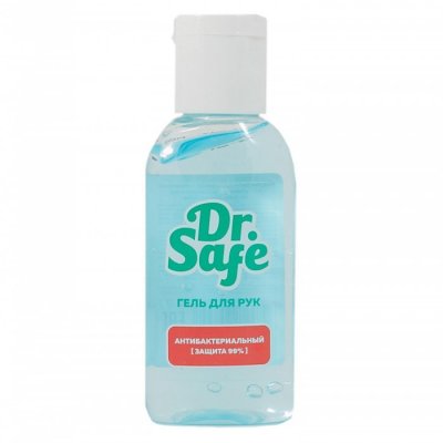 Купить dr safe (доктор сейф) гель для рук косметический гигиенический с антибактериальным эффектом, 60мл в Заволжье