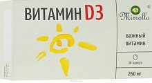 Купить мирролла витамин д3 капсулы 260мг 30шт бад в Заволжье