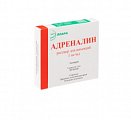 Купить адреналина, раствор для инъекций 1мг/мл, ампулы 1мл, 5 шт в Заволжье