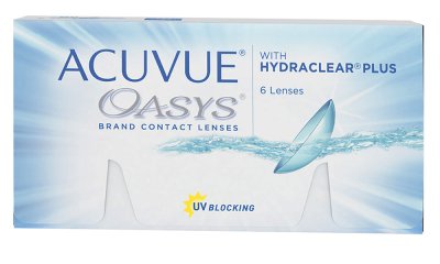 Купить контактные линзы acuvue (акувью) oasys with hydraclear plus, 6 шт, -3,25 (8,4) в Заволжье