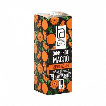 Масло эфирное апельсин AromaBio (АромаБио), 10мл