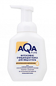 Купить aqa рure (аква пьюр) пенка для лица, тела интенсивно очищающая для нормальной и жирной кожи, 250 мл в Заволжье