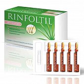 Купить rinfoltil (ринфолтил) усиленная формула от выпадения волос для женщин ампулы, 10 шт в Заволжье