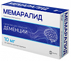 Купить мемаралид, таблетки диспергируемые 10мг 30шт в Заволжье