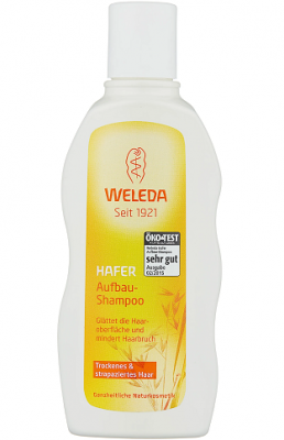 Купить weleda (веледа) шампунь-уход для сухих и повреждненых волос с экстрактом овса, 190мл в Заволжье