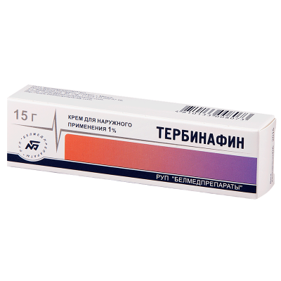 Купить тербинафин, крем для наружного применения 1%, 15г в Заволжье