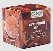 Купить oleos (олеос) шар для ванн бурлящий шоколад, 110г в Заволжье