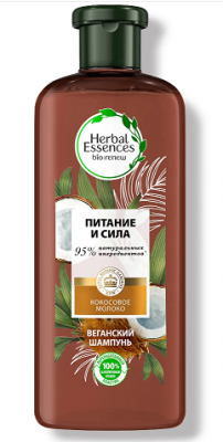 Купить хэрбл эссенсес (herbal essences) шампунь кокосовое молоко, 400мл в Заволжье
