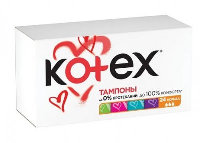 Купить kotex (котекс) тампоны супер 24шт в Заволжье