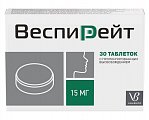 Купить веспирейт, таблетки с  пролонгированным высвобождением 15мг, 30шт в Заволжье