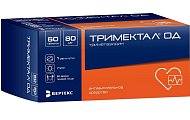 Купить тримектал од, таблетки с пролонгированным высвобождением, покрытые пленочной оболочкой 80мг, 60 шт в Заволжье