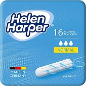 Купить helen harper (хелен харпер) нормал тампоны без аппликатора 16 шт в Заволжье