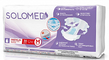 Solomed premium (Соломед премиум) подгузники для взрослых одноразовые размер М 30шт