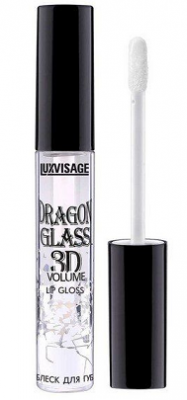 Купить luxvisage (люкс визаж) блеск для губ прозрачный dragon glass 3d volume, 2,8мл в Заволжье