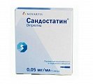 Купить сандостатин, раствор для внутривенного и подкожного введения 0,1мг/мл, ампула 1мл, 5 шт в Заволжье