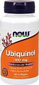 Купить now foods (нау фудс) убихинон 100мг, капсулы 60 шт бад в Заволжье