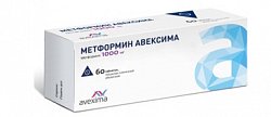 Купить метформин, таблетки, покрытые пленочной оболочкой 1000мг, 60 шт в Заволжье