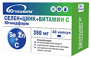 Купить селен+цинк+витамин с югмедфарм, капсулы 60шт бад в Заволжье