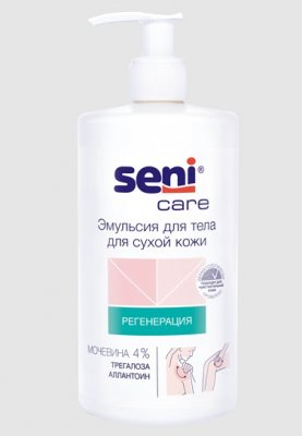 Купить seni care (сени кеа) эмульсия для тела для сухой кожи 500 мл в Заволжье